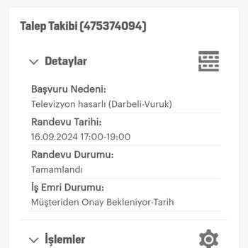Beko Televizyon: Kutusundan Hatalı Çıktı Ve Tamir Edilmek İsteniyor