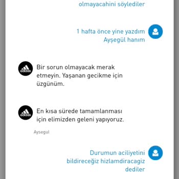 Adidas Firması İade Ücreti Mi Yaptırmıyor