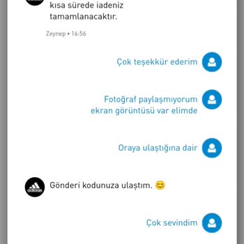 Adidas Firması İade Ücreti Mi Yaptırmıyor