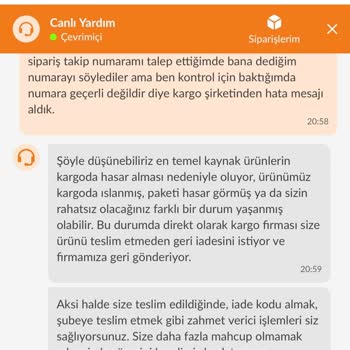 Trendyol Kargoda Hasar Gördüğünden Habersiz İade Konuyla İlgili Yardımcı Olmama