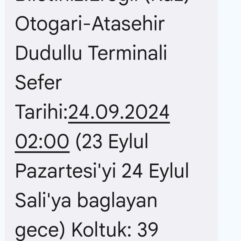 Obilet Otobüs Bileti Değişiklik Mağduriyeti