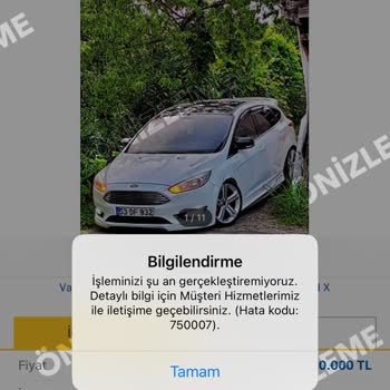 Sahibinden.com 750007 Hata Kodu