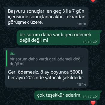 Anadolu Vakfı Burs Verme Vaadi