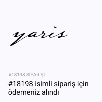 Yaris Note Ödemesi Yapılan Ürünleri Kargolamıyor. Mağdur Edildim.