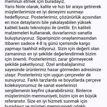 Yaris Note Ödemesi Yapılan Ürünleri Kargolamıyor. Mağdur Edildim.