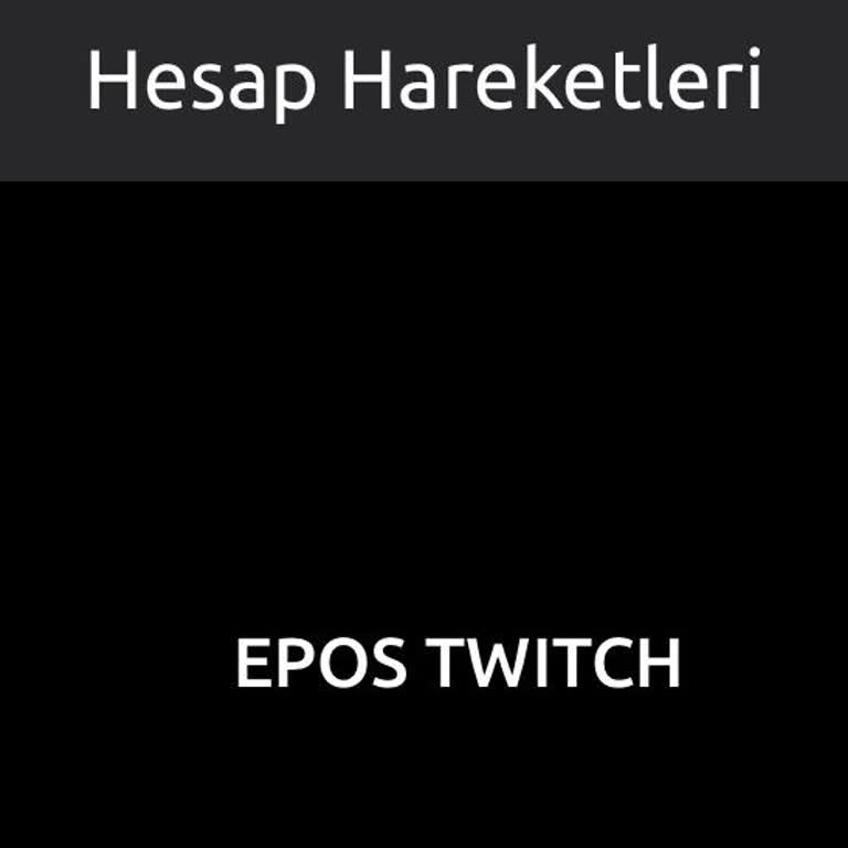 Twitch Bilgim Dışında Para Çekildi