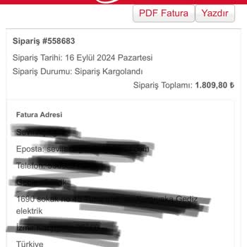 Lensci.com Scotty Kargo Kayıp Ürün Mağduriyeti