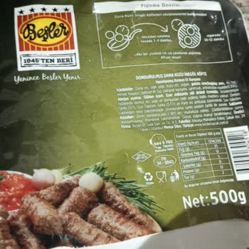 BİM Beşler Bozuk İnegöl Köftesi