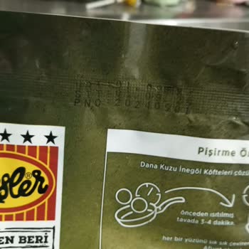 BİM Beşler Bozuk İnegöl Köftesi