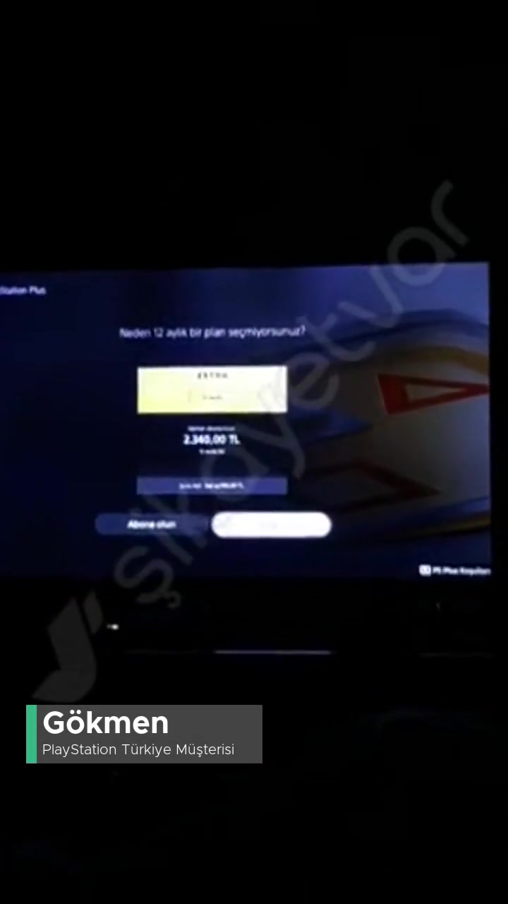 PlayStation Plus Satın Alırken Tanımlanamayan Hata! videonun kapak resmi