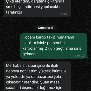 Toy Bear Siparişin Kargoya Verilmemesi Ve Yanıltıcı Bilgilendirme
