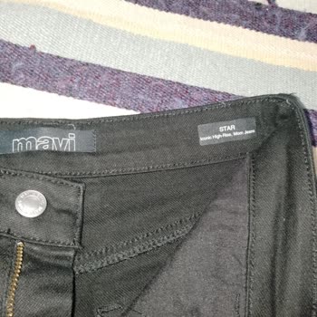 Mavi Yanlış Dikim Pantolon