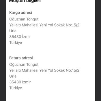 Bonheur Bag Siparişim Henüz Kargoya Verilmedi