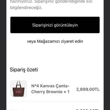 Bonheur Bag Siparişim Henüz Kargoya Verilmedi