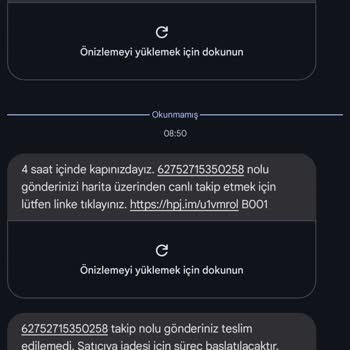 hepsiJET Tekrar Dağıtıma Çıkacağı Söylenen Kargom İadeye Düştü