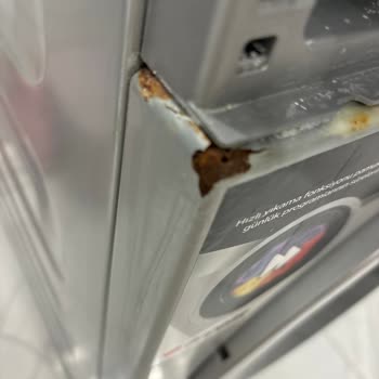 Arçelik Çamaşır Makinesi Pas Sorunu: Değişim Talebi