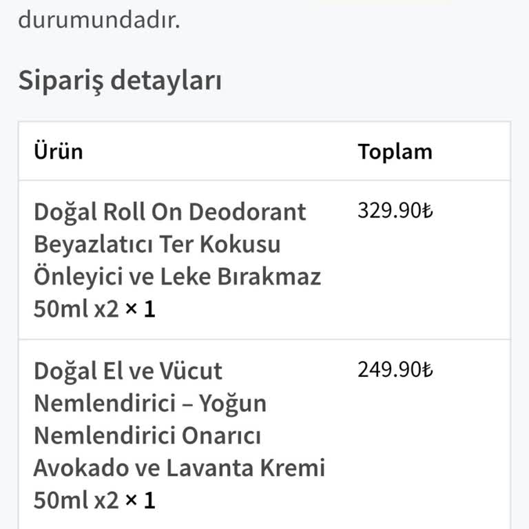 İncia Siparişleri Kargoya Vermiyor