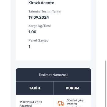 Sürat Kargo Kayıp Kargom Hakkında