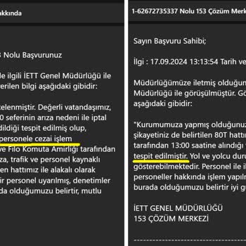 İETT 153 Çözüm Merkezi Çözüm Üretmek Yerine Sadece Gaz Alıyor!