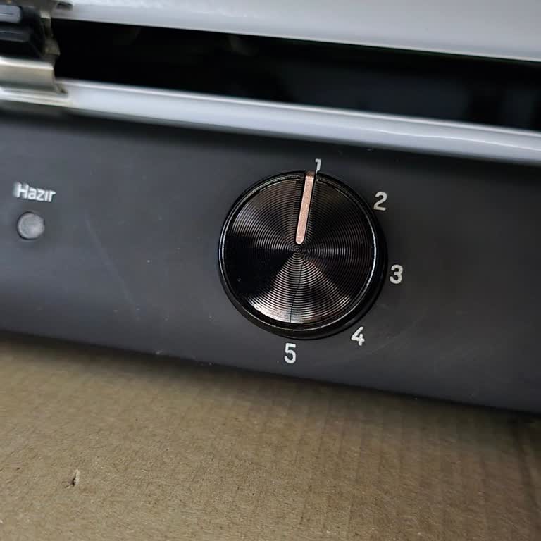 Arçelik Tost Makinesi Rezidans Düğmesi Sorunu