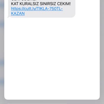 Cutt. Ly Bedava Bonus Ve Para Kazandınız Mesajı