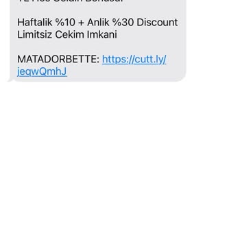 Cutt. Ly Bedava Bonus Ve Para Kazandınız Mesajı