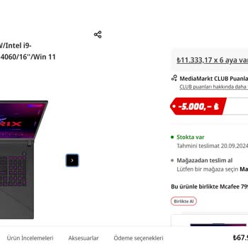 Media Markt Yanlış Ürün Satışı