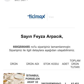 Esme AVM Ürünlerimi Teslim Etmedi