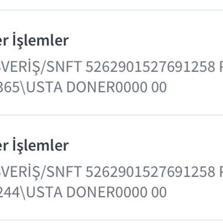 Usta Dönerci 2 Kez Ödeme Aldı