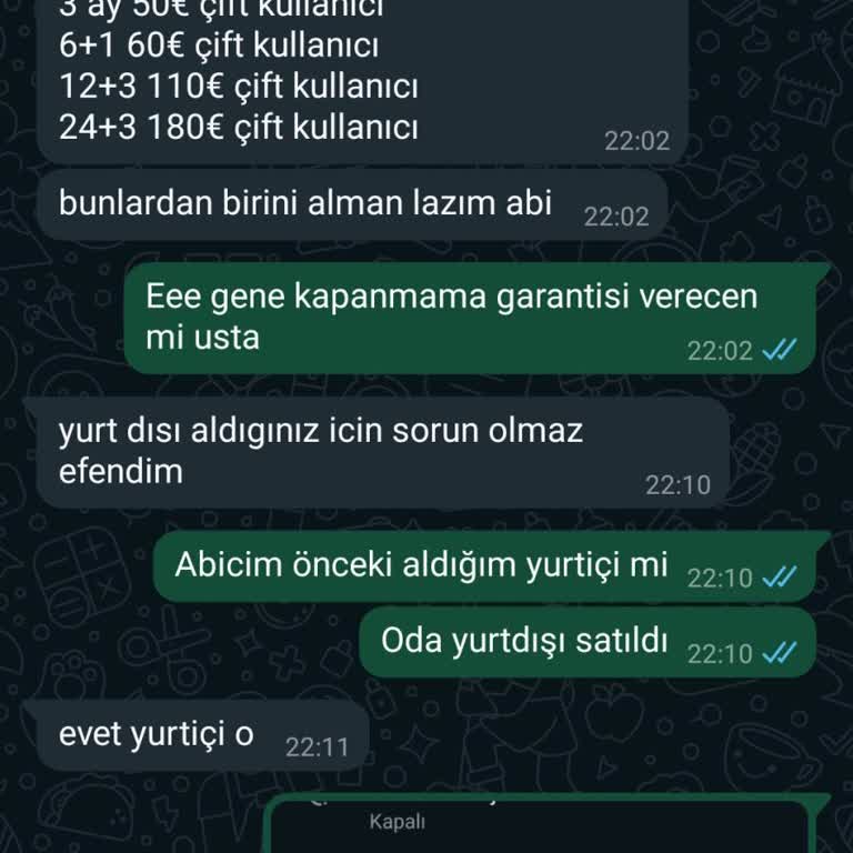 xplusserver.com.tr Üyelik Kapatma Ve Yanlış Ödeme Talebi