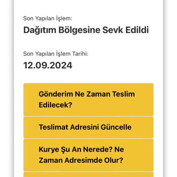 AGT Kurye İle Yaşanan Teslimat Sorunu