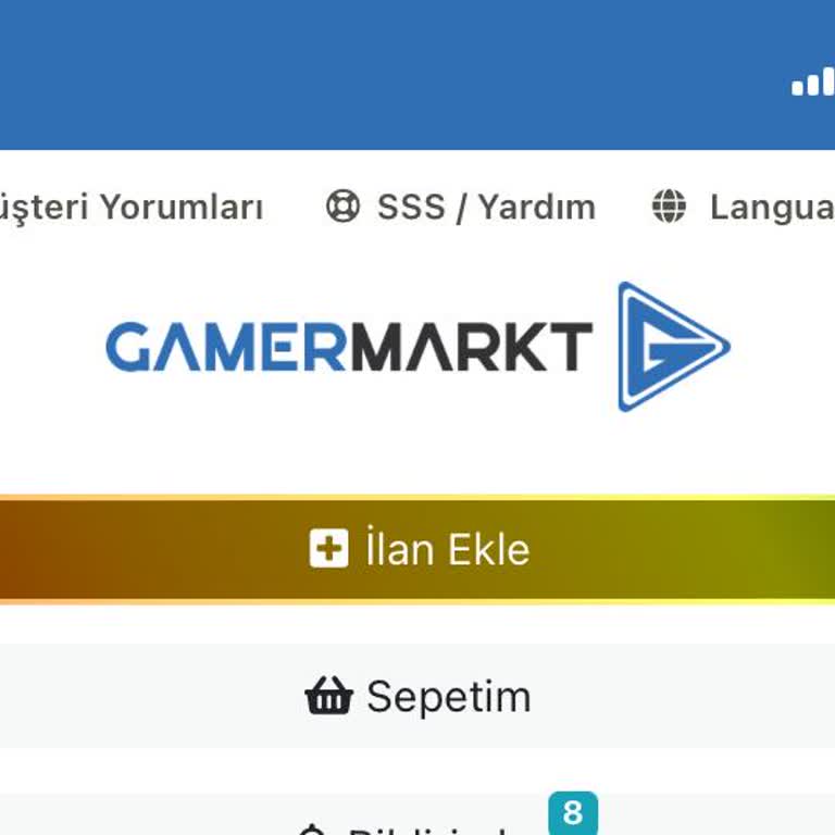 GamerMarkt İlan Ekleyemiyorum Bir Türlü