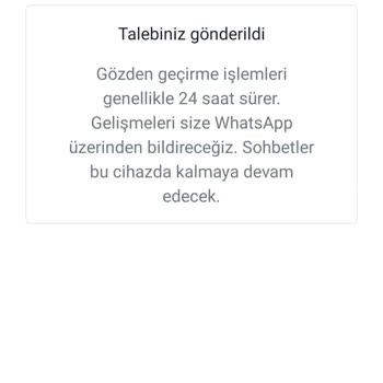 WhatsApp Spam Sorunu