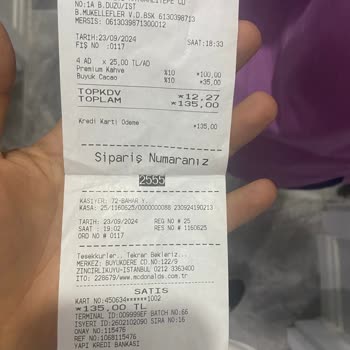 Beylikdüzü McDonald's Personel Davranışı