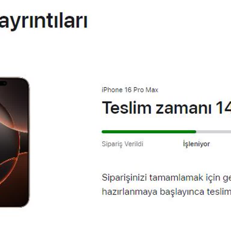 İPhone 16 Promax Ön Sipariş Mağduriyet