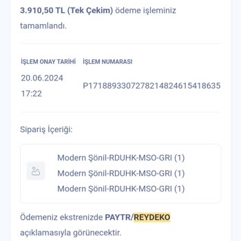 Reydeko Halı Reydeko 6 Aydan Bu Yana Ürünlerimi Görmeyip Oyalıyor