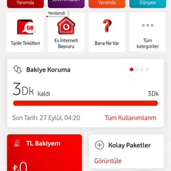 Vodafone Hediye Çarkı Kazanımı Hattıma Tanımlanmadı