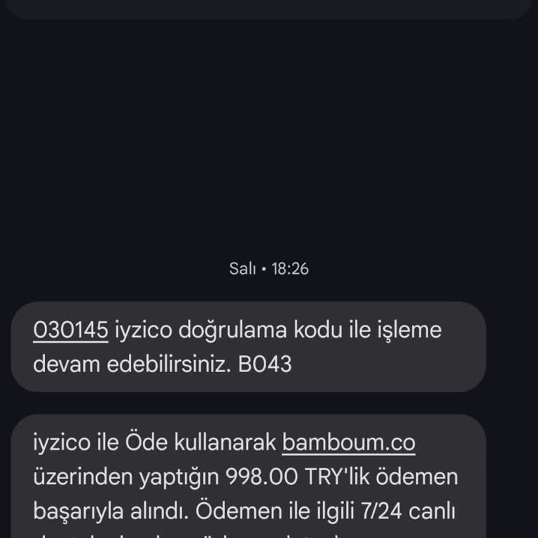 Bamboum Sayfasından Sipariş Verdim, Ürün Gelmedi!