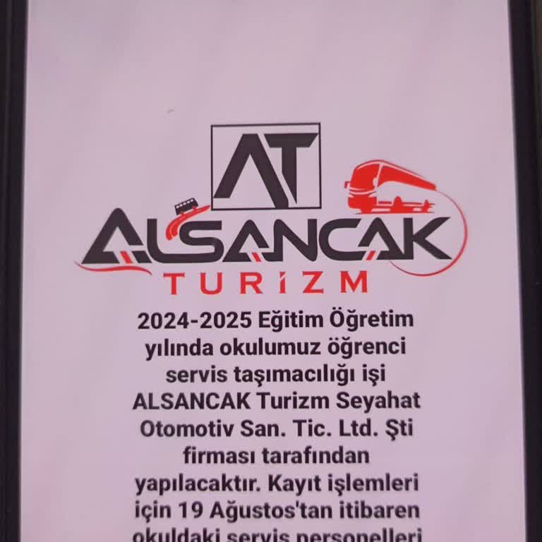 Milli Eğitim Bakanlığı Anadolu Lisesi Servis Sorunu
