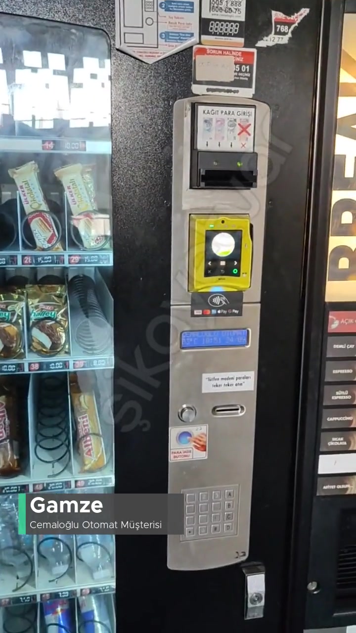 Cemaloğlu Otomat Karttan İki Kere Para Çekip Ürünümü Vermedi! videonun kapak resmi