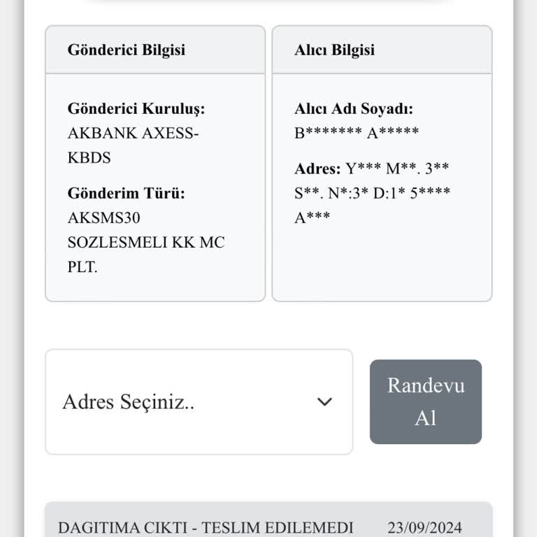 Akbank Kuryenet'in Ciddiyetsiz Ve Sorumsuz Hizmeti