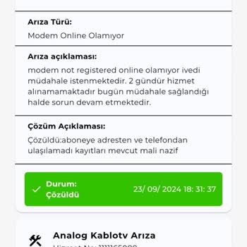 Kablo Net TÜRKSAT Servis Hizmeti Rezil