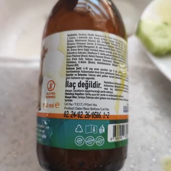 Argivit Classic Şurup Köpüklü Bir Şekilde Fışkırdı