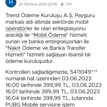 Vodafone'dan Haksız Faturalandırma ve Müşteri Hizmetleri Sorunu