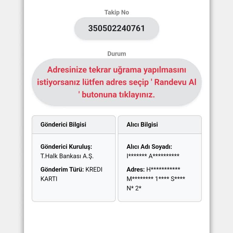 Kuryenet Denilen Sözde Kargo Firmasından Şikayetçiyim
