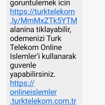 Türk Telekom Yanlış Fatura Hesap Lama