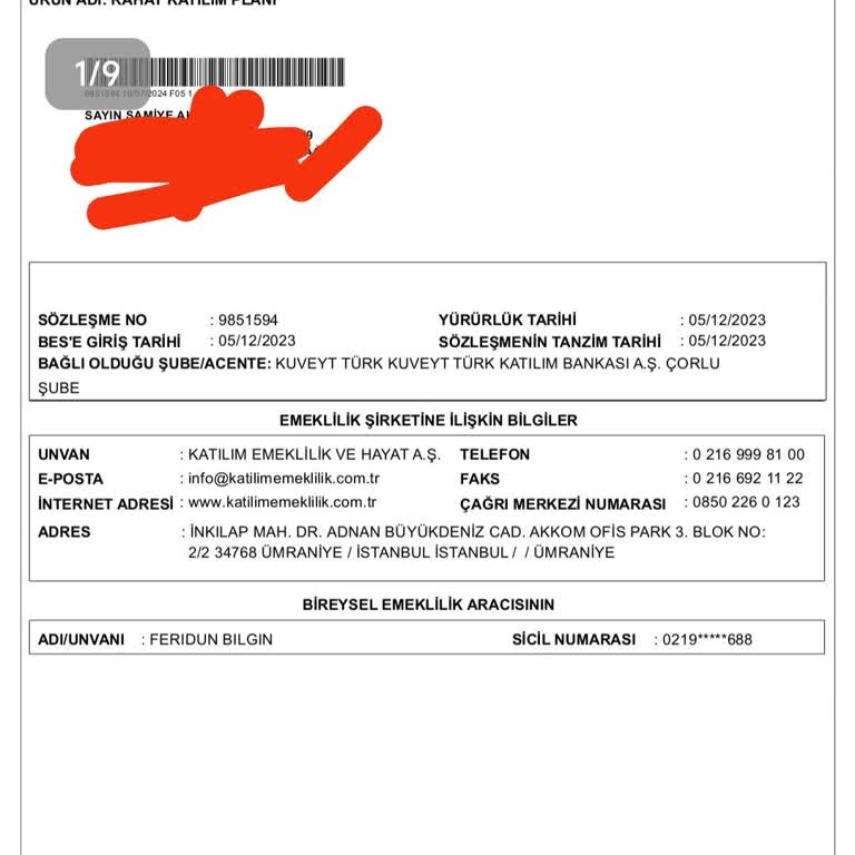 Kuveyt Türk BES İptal Edilememe Sorunu