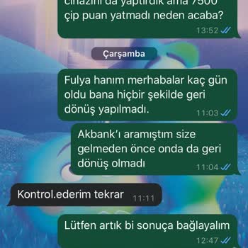 Akbank Sorunuma Asla Geri Dönüş Sağlamıyor