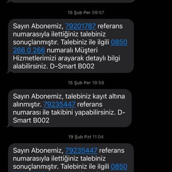 D-Smart Fesih Ücretine İcra Talep Etti