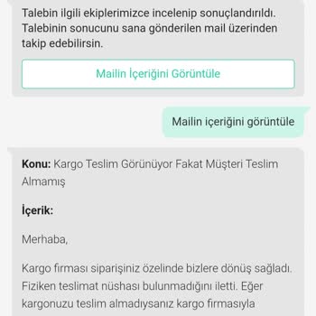 Dolaptan Ürün Aldım Ürün Gelmedi Para Kestiler Benden